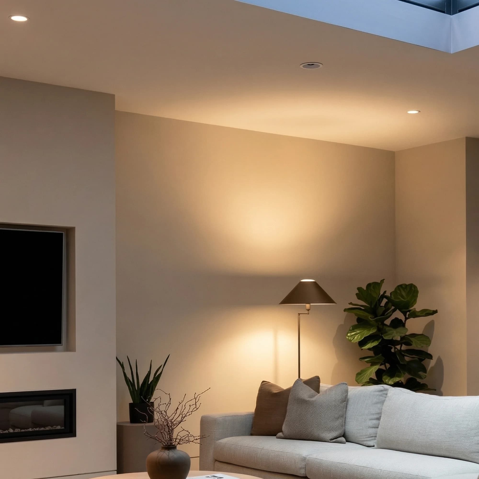 LOVE pendant in dining area