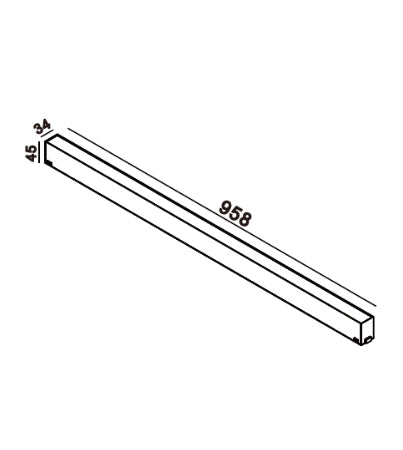 958mm Linear Floodlight